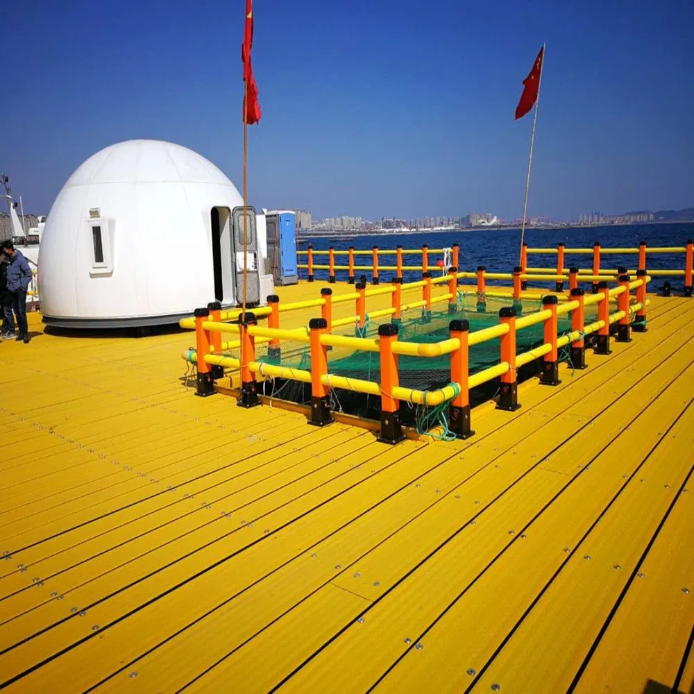 Floating Solar PV Platform Solar Dock for Marine Aquaculture