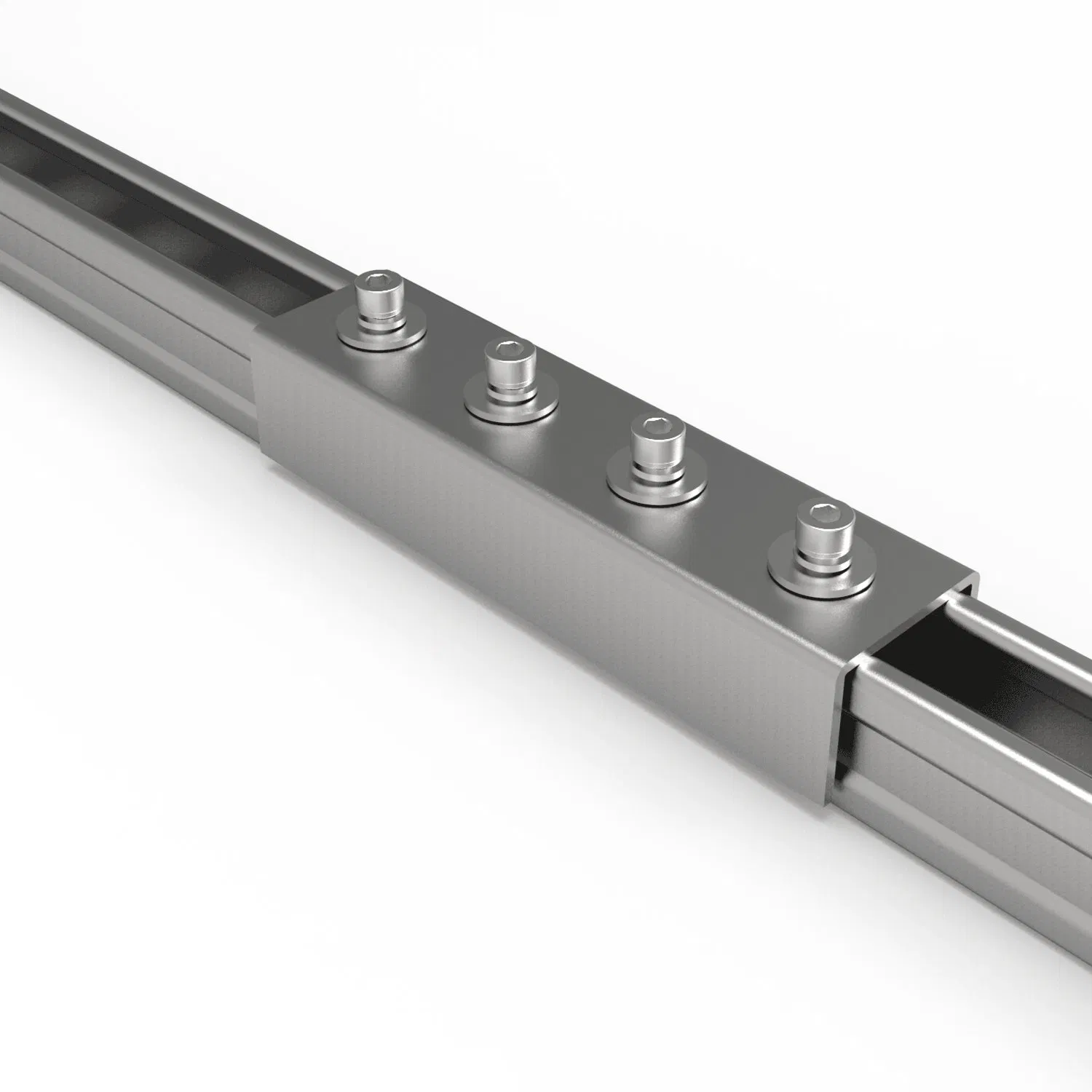 Flat Roof Ballasted Component PV Support Structure Solar Mounting System