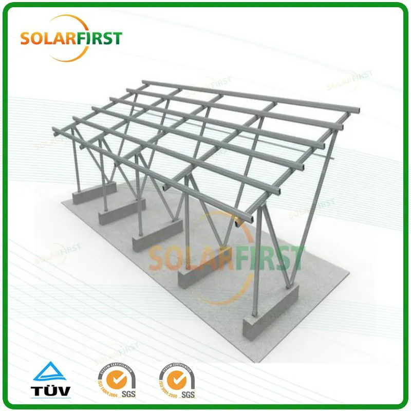 Aluminum Solar Carport Mounting Structure