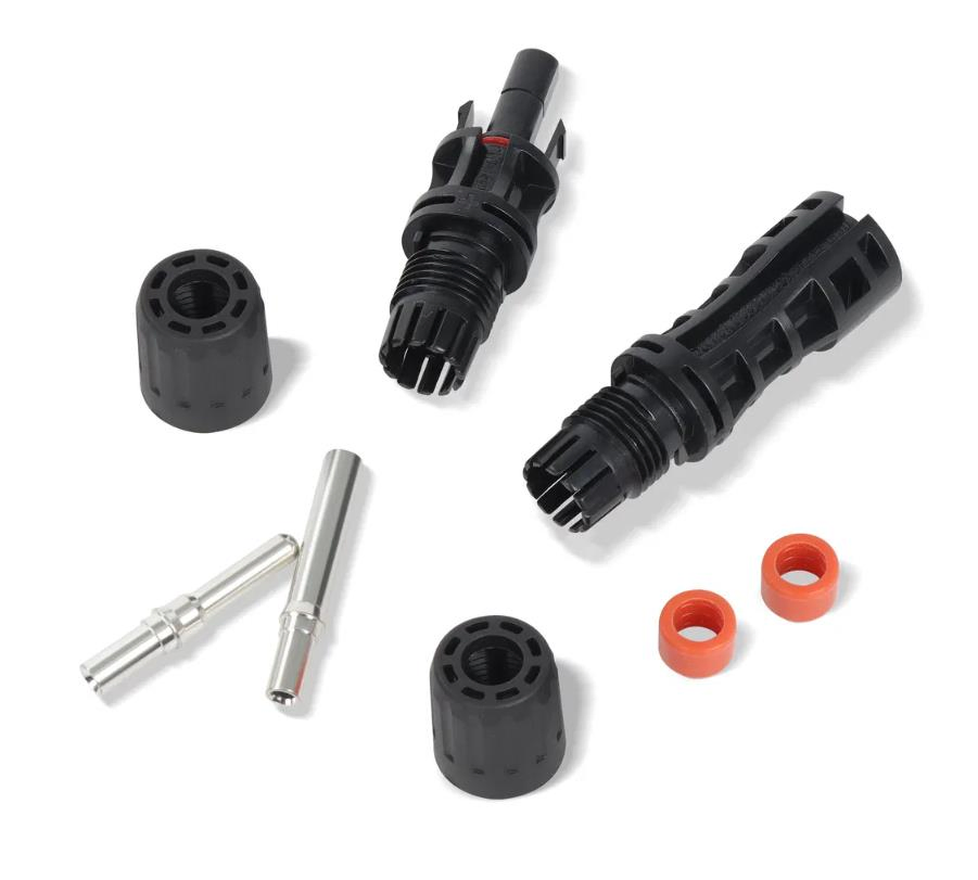 Solar PV Systems High Conductivity and Corrosion Resistance Mc4 Photovoltaic Connector