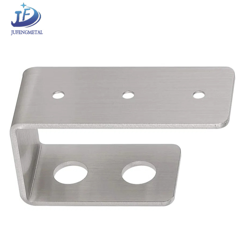 Manufacturer Customized Aluminum U Bracket with Stainless Steel Zinc-Plated Wall Mount Bracket