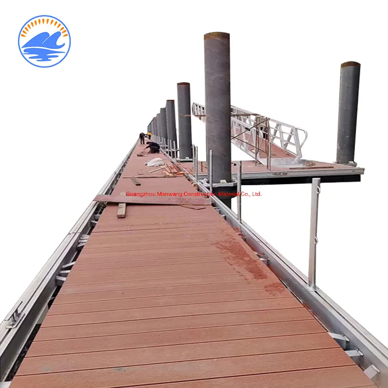 Wooden Pier Solar Dock Pier Steel Pier Platform
