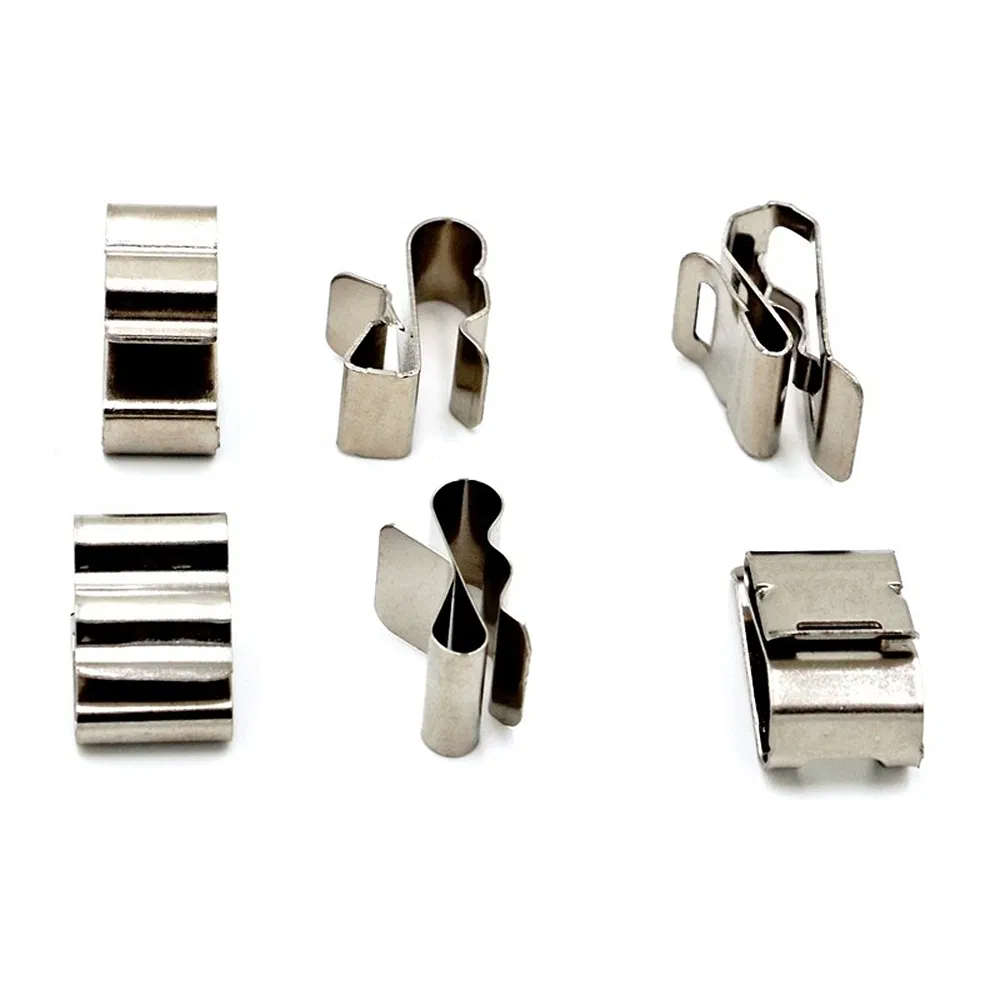 Gt-Scc-6s2 Natural Sliver 6mm Square Steel 304 Solar PV Mounting Cable Clip