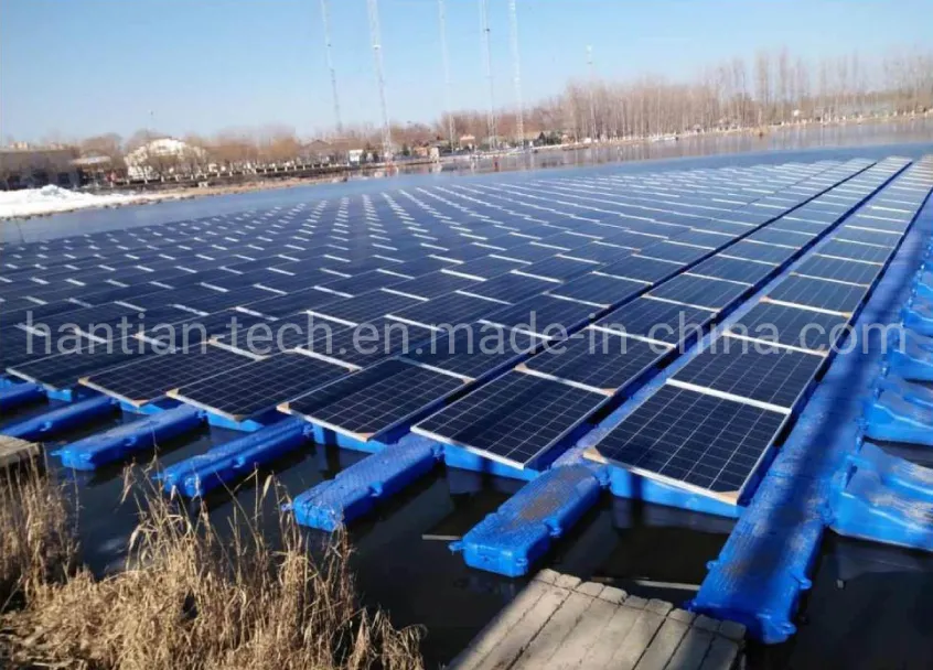 Solar Float Installation 1
