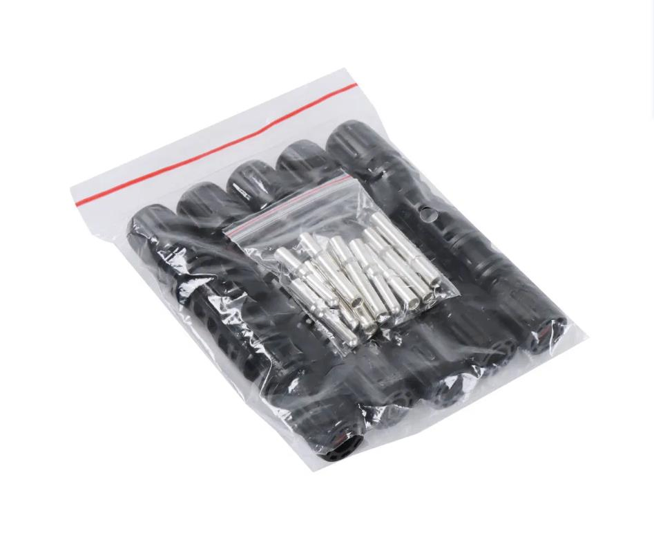 Solar PV Systems High Conductivity and Corrosion Resistance Mc4 Photovoltaic Connector