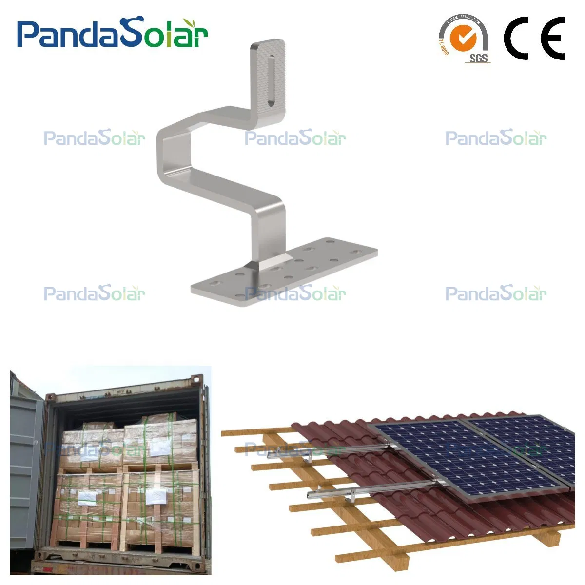 Tile Roof Solar Power System Mounting Hook Manufacturer