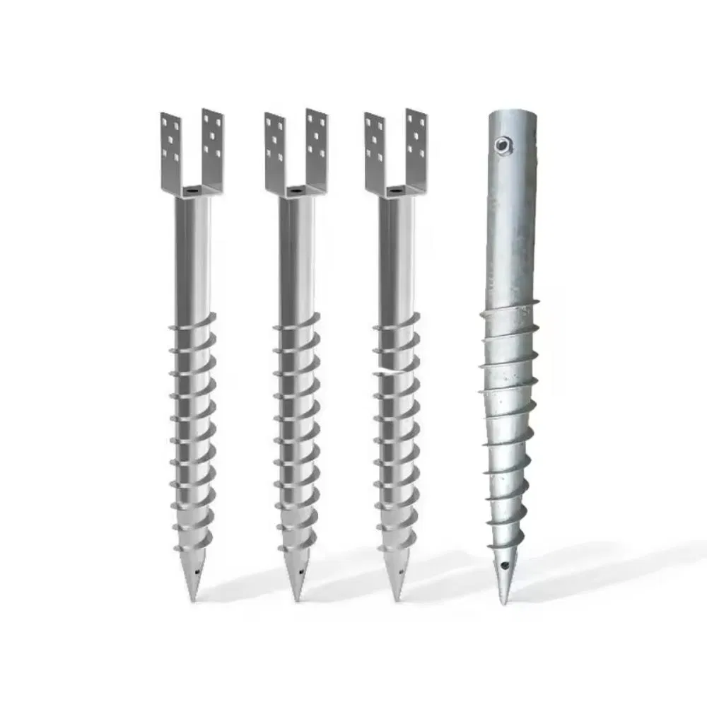 Customized Good Quality Helical Screw Pile Foundations Anchor Screw Ground Screw