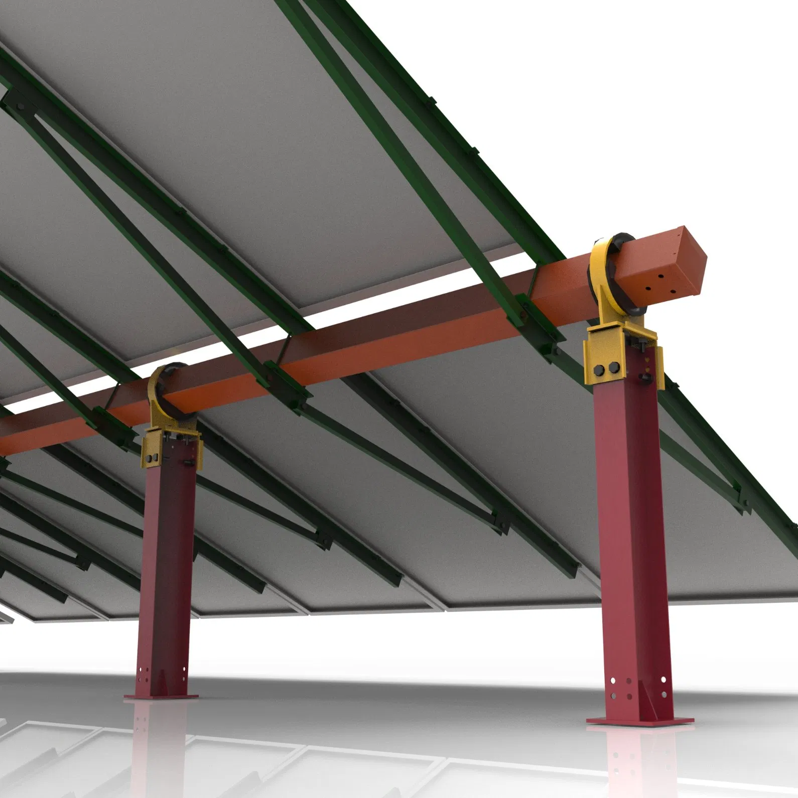 High Energy Output High Precision Single Axis Solar Tracker Bracket