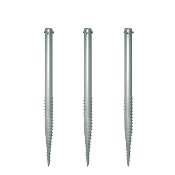 HDG Solar Energy Ground Screw System Helical Piles Anchors Pile Ground Screw