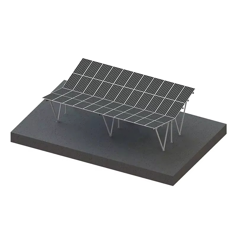 Residential Weatherproof Solar Carport Black Photovoltaic Aluminum Parking Structure