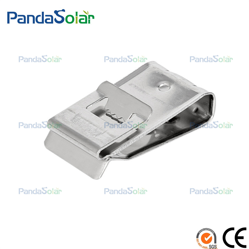 Factory Direct Supply Stainless Steel SUS304 Solar Cable Clip Fasten 1-5 Wires
