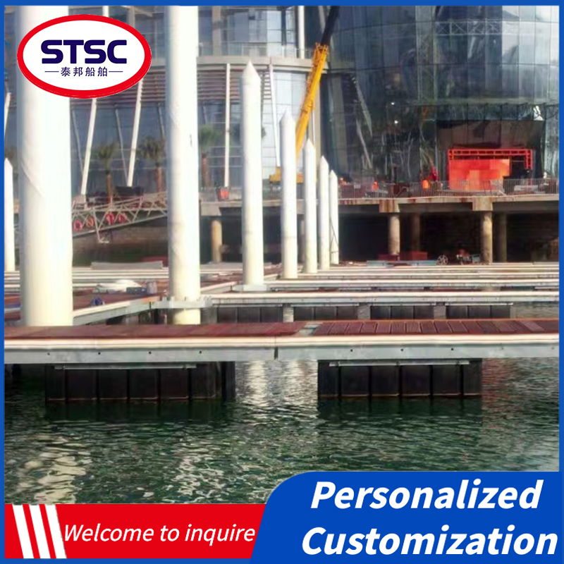 China CCS Marina Floating Bridge Dock System - Sturdy Modular Platform Equipped with Durable Aluminum Alloy Floating Boxes, Ideal for Marina Projects