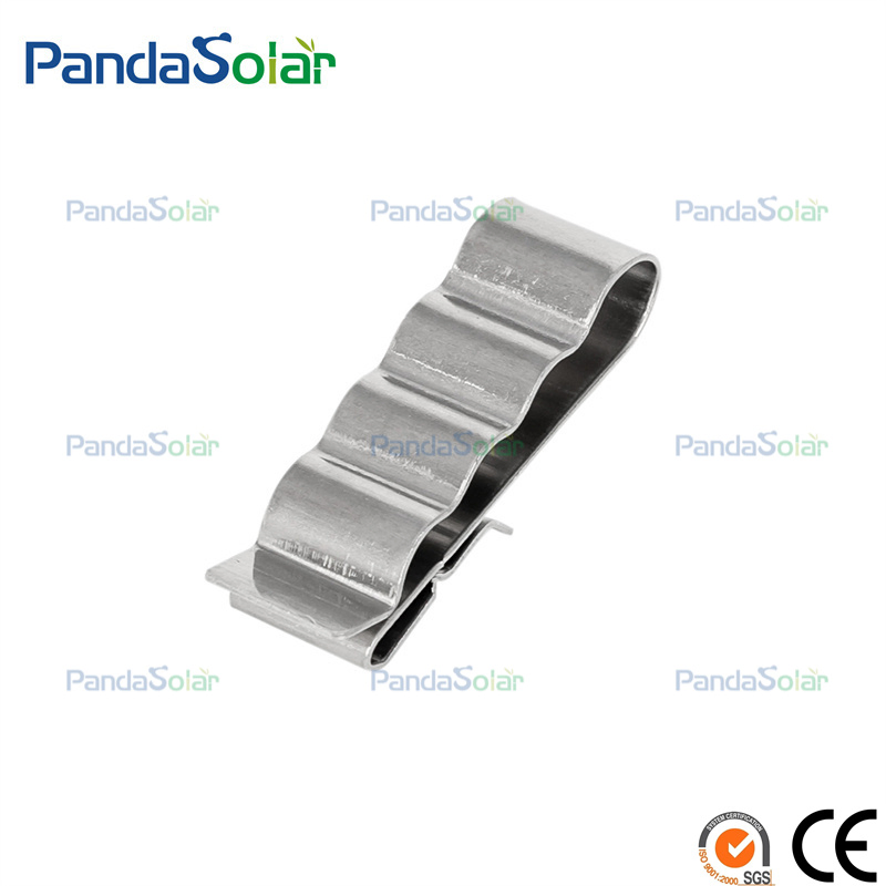 Factory Direct Supply Stainless Steel SUS304 Solar Cable Clip Fasten 1-5 Wires