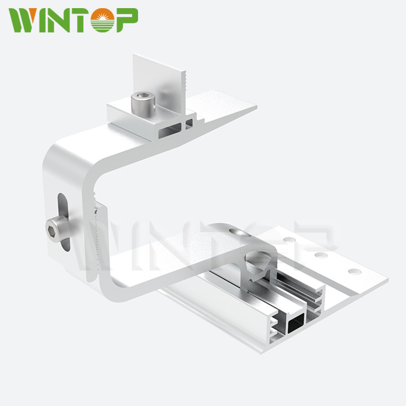 Stainless Steel Tile Roof Hook for PV Panel Component