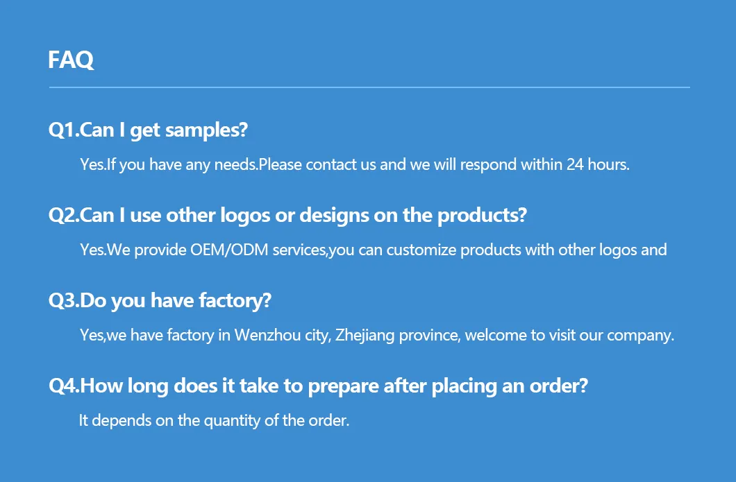 Additional FAQ Information