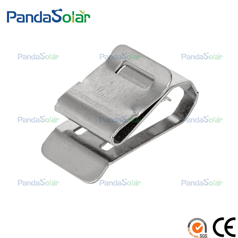 Factory Direct Supply Stainless Steel SUS304 Solar Cable Clip Fasten 1-5 Wires