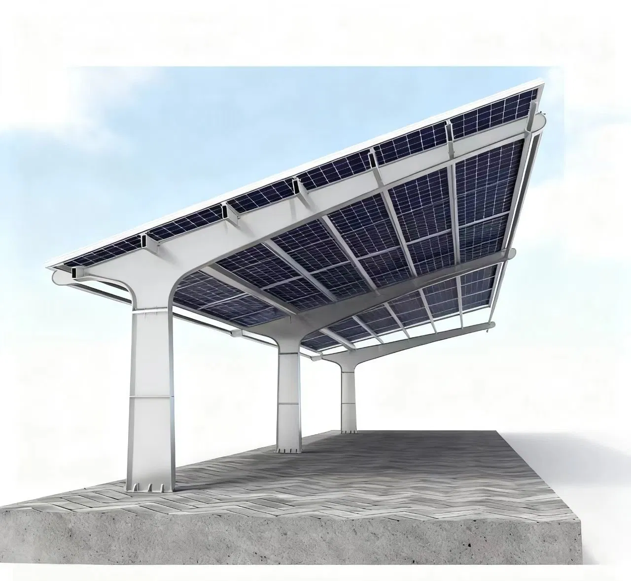 Solar Carport Structure