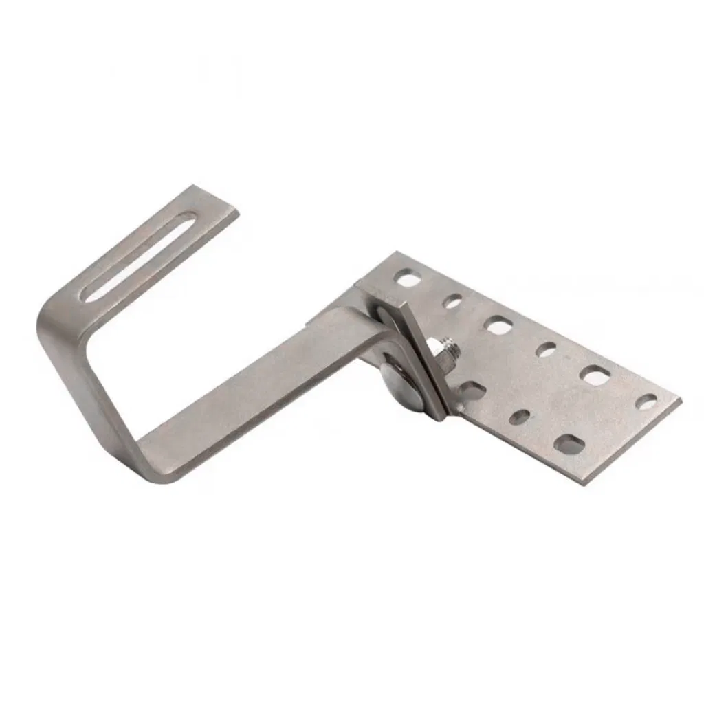Stainless Steel Adjustable Solar Roof Hook Accessories Photovoltaic Support
