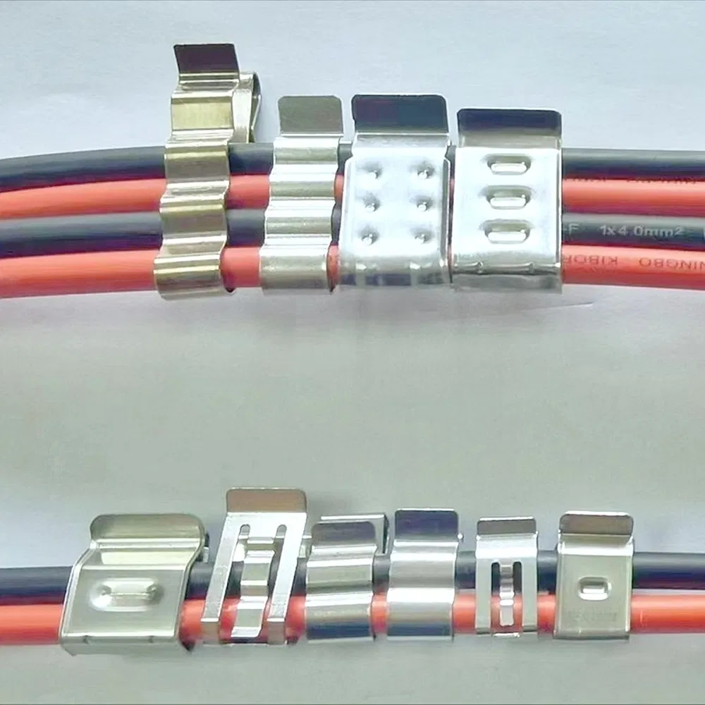 Gt-Scc-6s2 Natural Sliver 6mm Square Steel 304 Solar PV Mounting Cable Clip