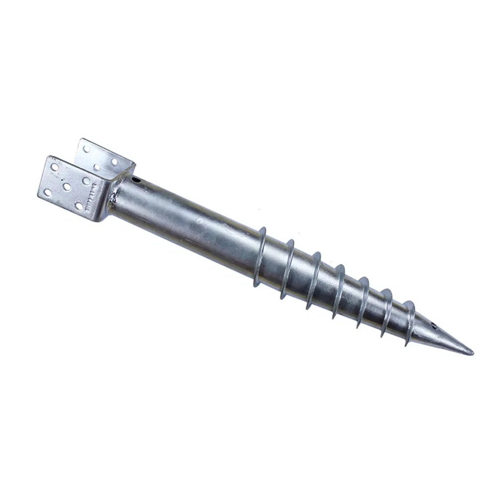 No Dig Ground Anchor – Screw in Post Stake Fits Standard 4X4 Post (3.5" X 3.5" Inch) – Great for Mailbox Posts and Fence Posts