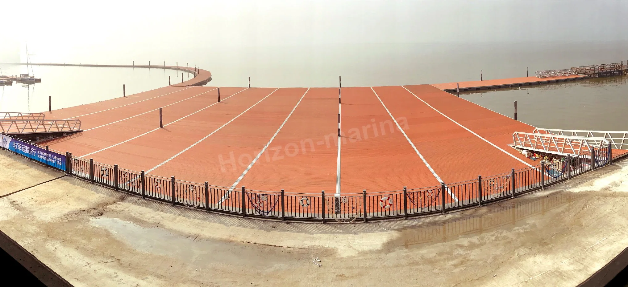 High Load Capacity Aluminium Floating Boat Dock Water Platform