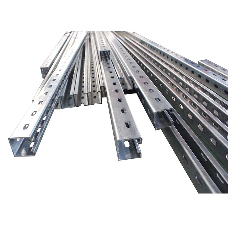 Ground Photovoltaic Solar Hardware Support Zinc Aluminum Magnesium U-Shaped Steel Solar Brackets