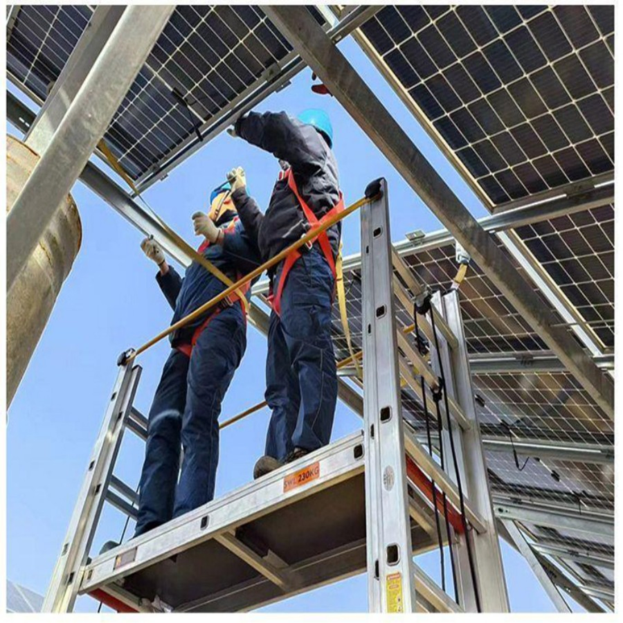 230kg Capacity Lifting Rope Suspended Working Lift Aerial Tower Ladder Lifting Platform