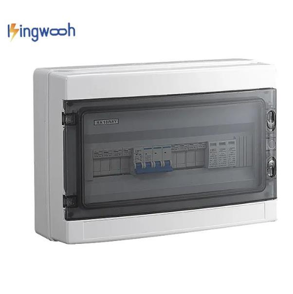 Kingwooh Energy 2 Strings Array 16A 500V 1000V DC Solar PV Combiner Box for Solar System