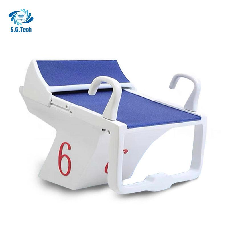 Water Crown Manufacturer Sells Luxury Anti Slip Fiberglass Competition Starting Platform