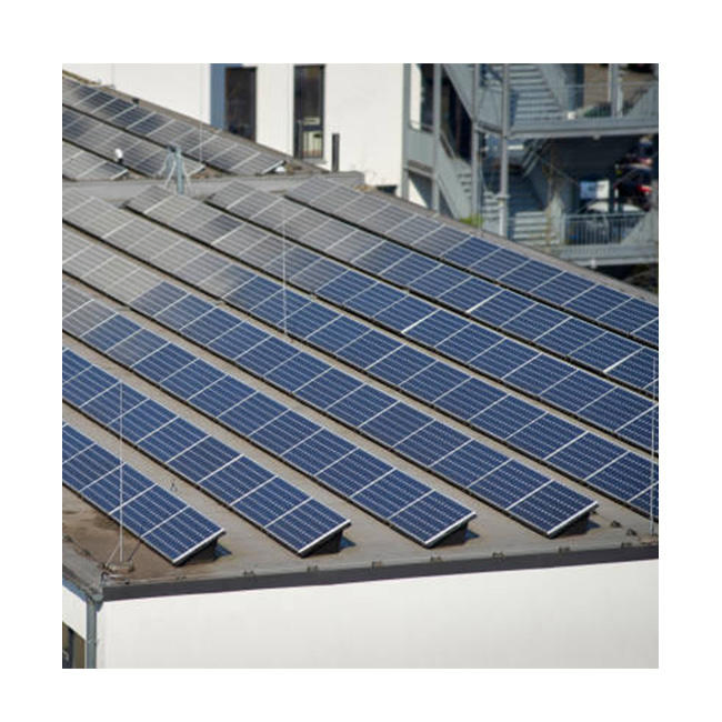 High Ease of Use and Easy Installation Solar Flat Roof Ballasted Mounting System Triangles Bracket