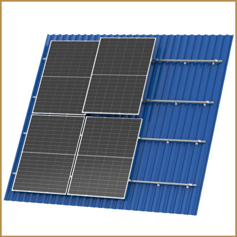 Heavy-Duty Aluminum Solar Panel Mounting Bracket for off-Grid Use