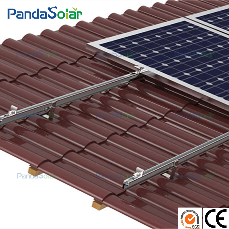 Hot Sale Solar Adjustable Tile Roof Hooks for Solar Panel Mounting