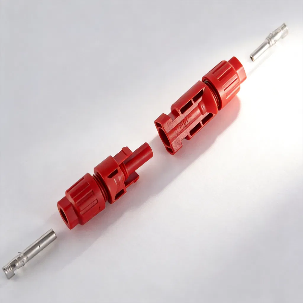 Reliable IP67 Mc4 PV Connector for Solar Panel Installations Versatile Solar Cable Connector