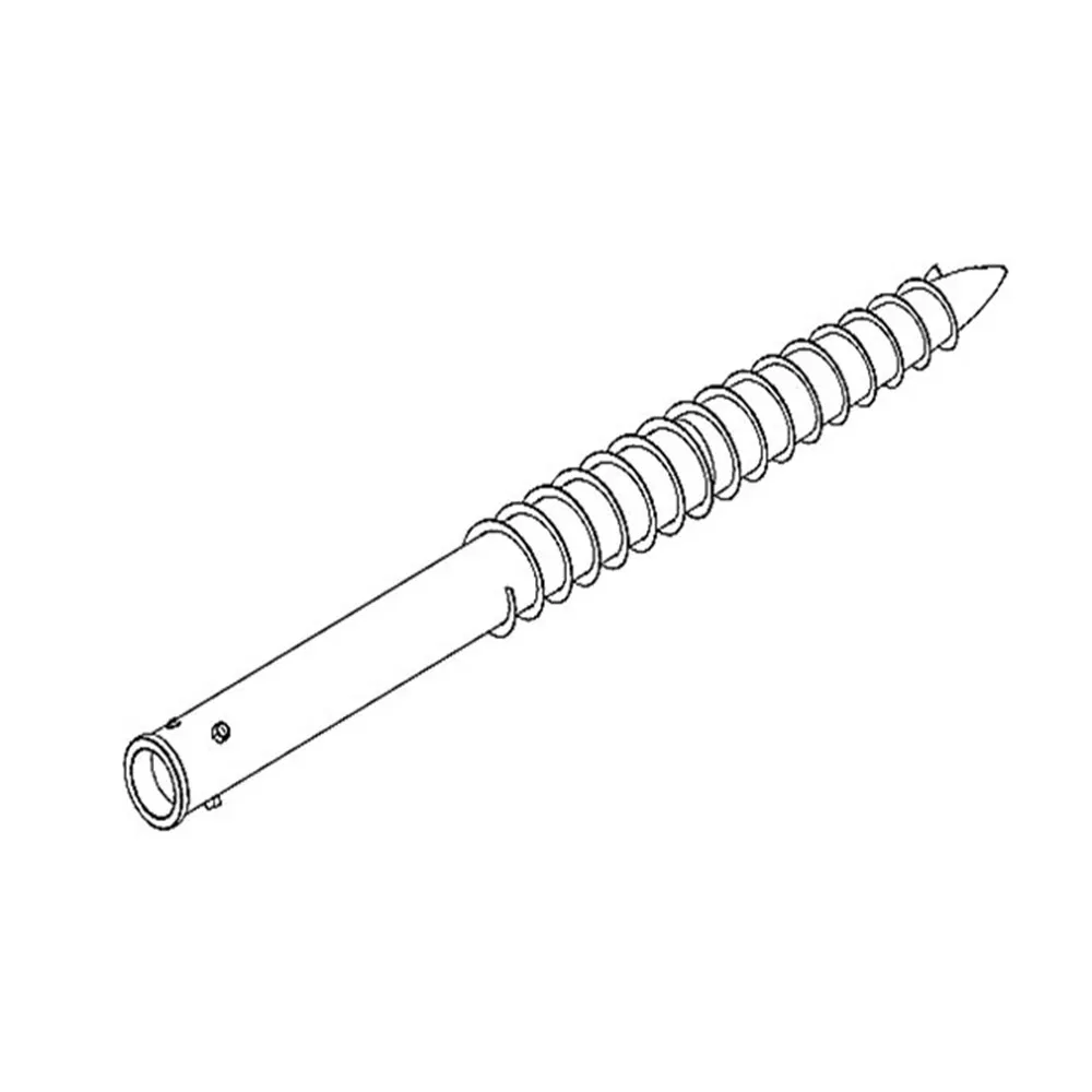 No Dig Ground Anchor – Screw in Post Stake Fits Standard 4X4 Post (3.5" X 3.5" Inch) – Great for Mailbox Posts and Fence Posts
