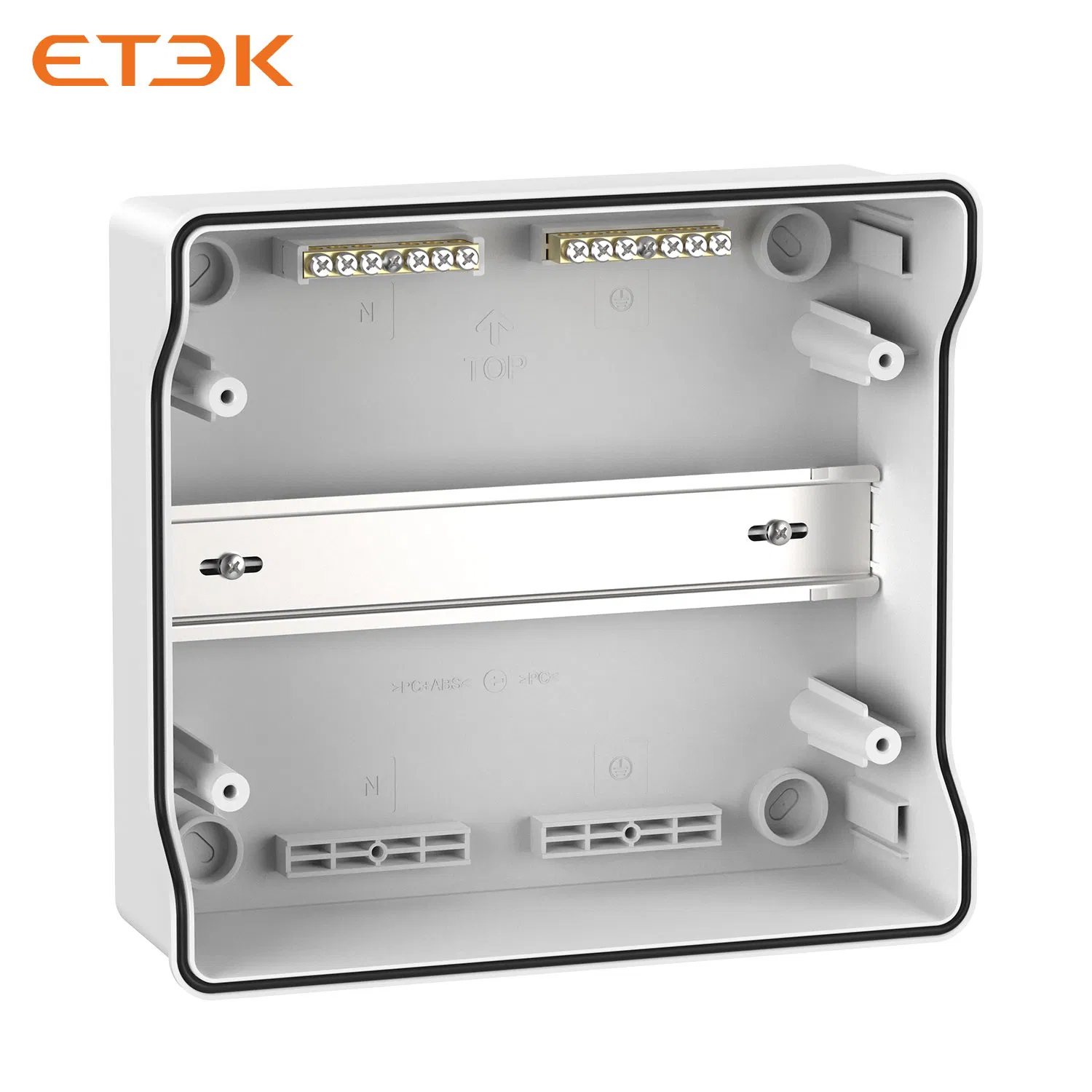IP65 IK08 ETEK Distribution Box EKDB10-9T PV Combiner Box