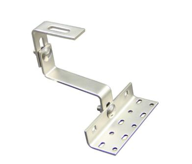 Double Adjustable Stainless Steel Solar Tile Roof Hooks Solar Photovoltaic Hooks