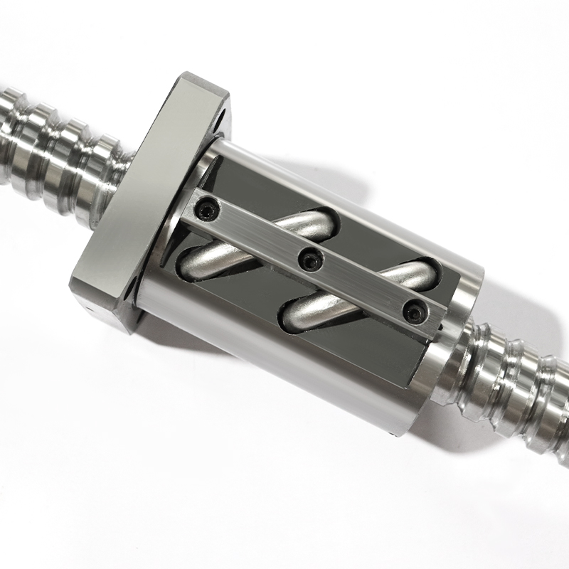 China Factory High Precision C3 C5 C7 Ground Rolled Right Left Hand Thread Big/Miniature Lead Steel Linear Motion Ball Screw with Nut for CNC Milling Machine