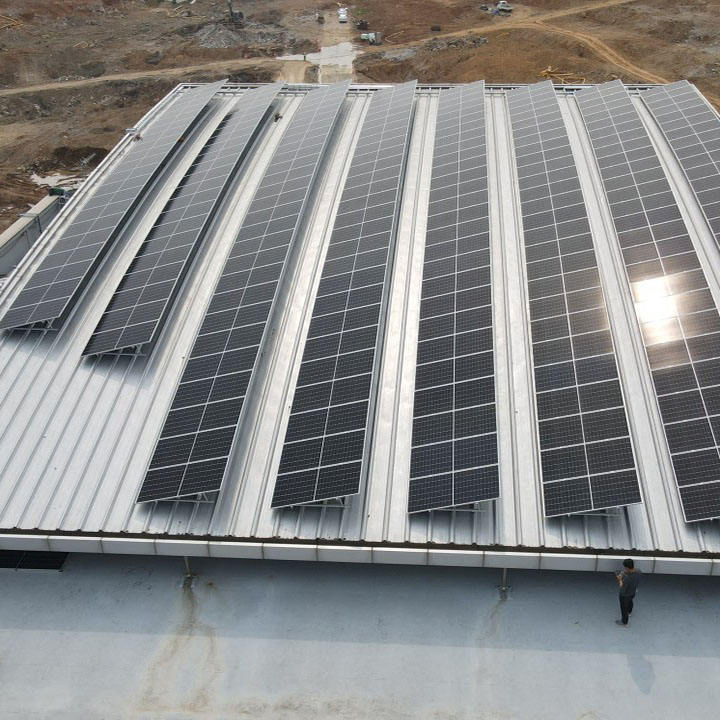 Ballasted Solar Mounting System Ballast Solar Mount Quick Installation Solar Mounting System