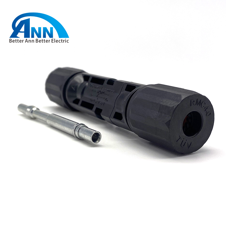 Mc 4 Photovoltaic Connector Solar Photovoltaic Panel Assembly TUV Male Female Plug PV Connector