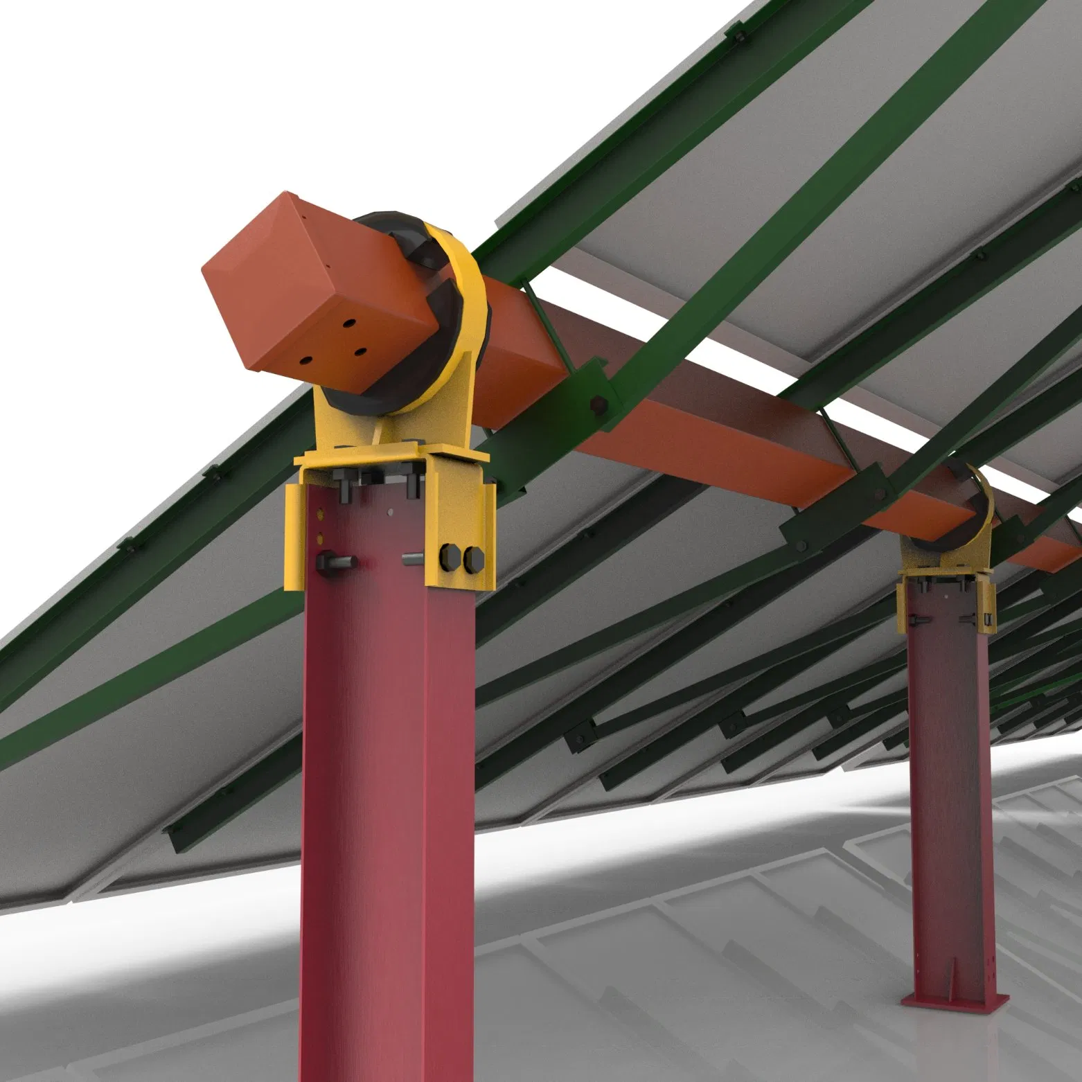 High Energy Output High Precision Single Axis Solar Tracker Bracket