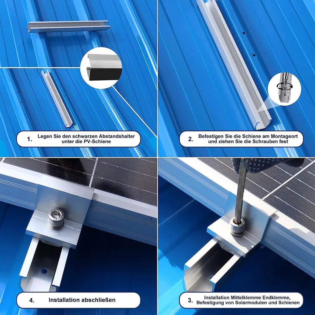 Solar Module Bracket Rail View 6