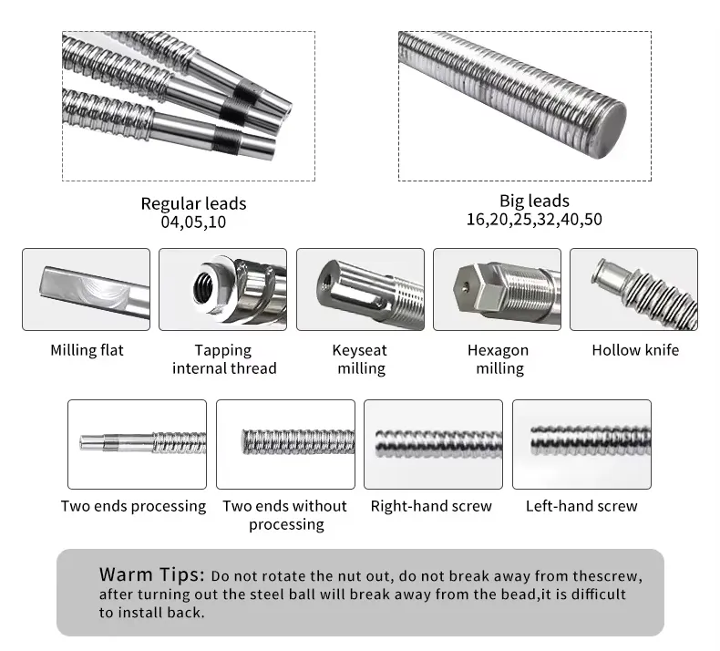End Machining Diagram