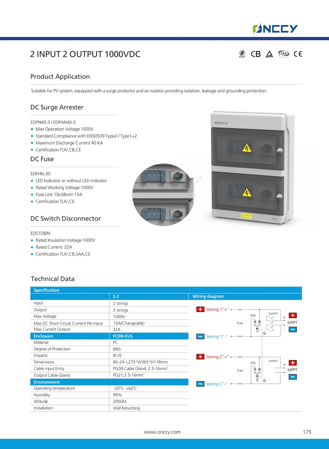 Solar Combiner Box View 5