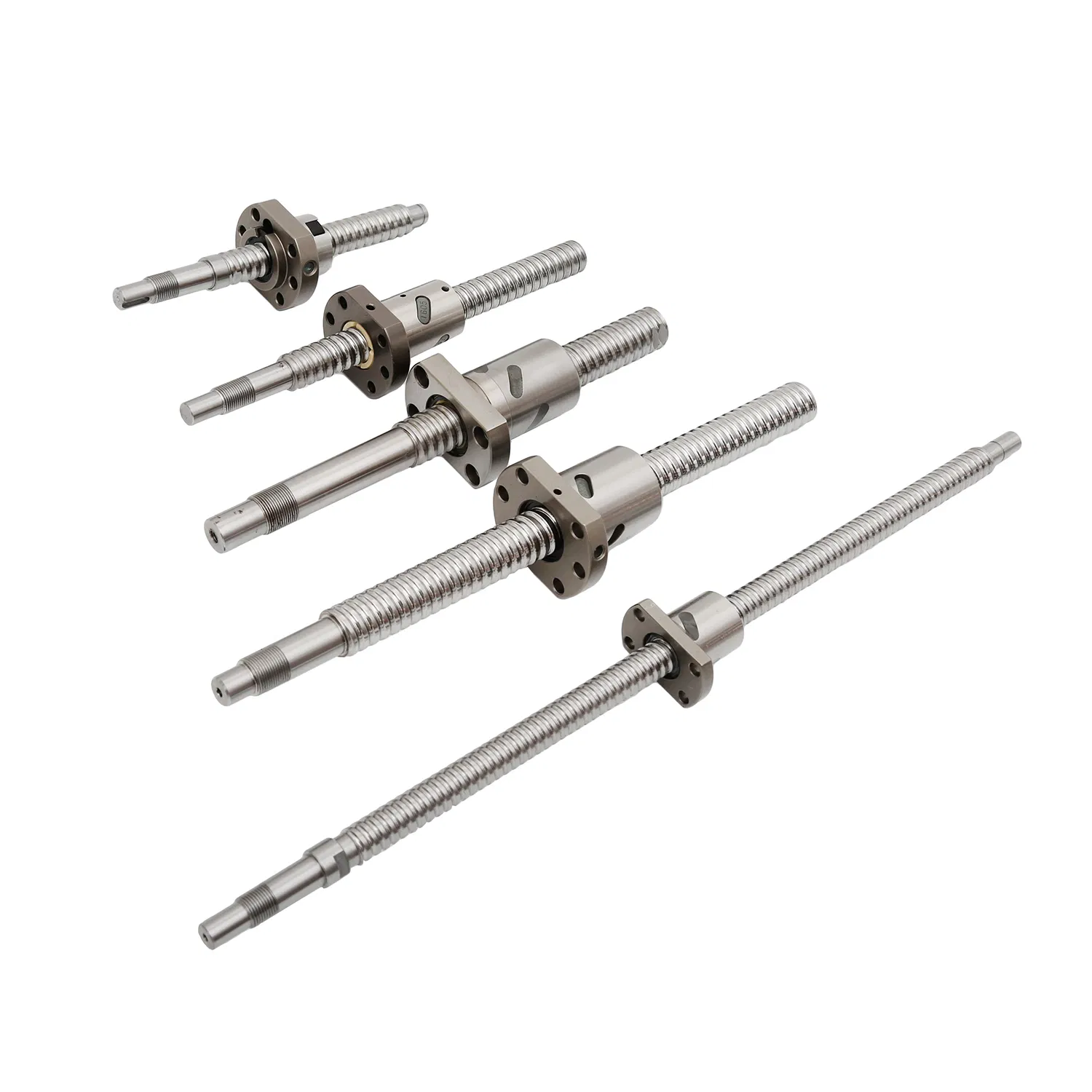 Factory Precision Stainless Steel Lead Ground Ballscrews SFU1605 SFU1204 SFU2005 CNC Miniature Ball Screw for CNC 3d printer