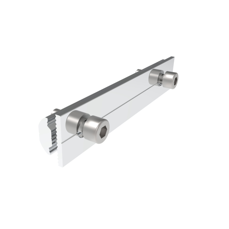 Solar Aluminum Rail L Feet Hanger Bolt Solar Mount for Metal Roof