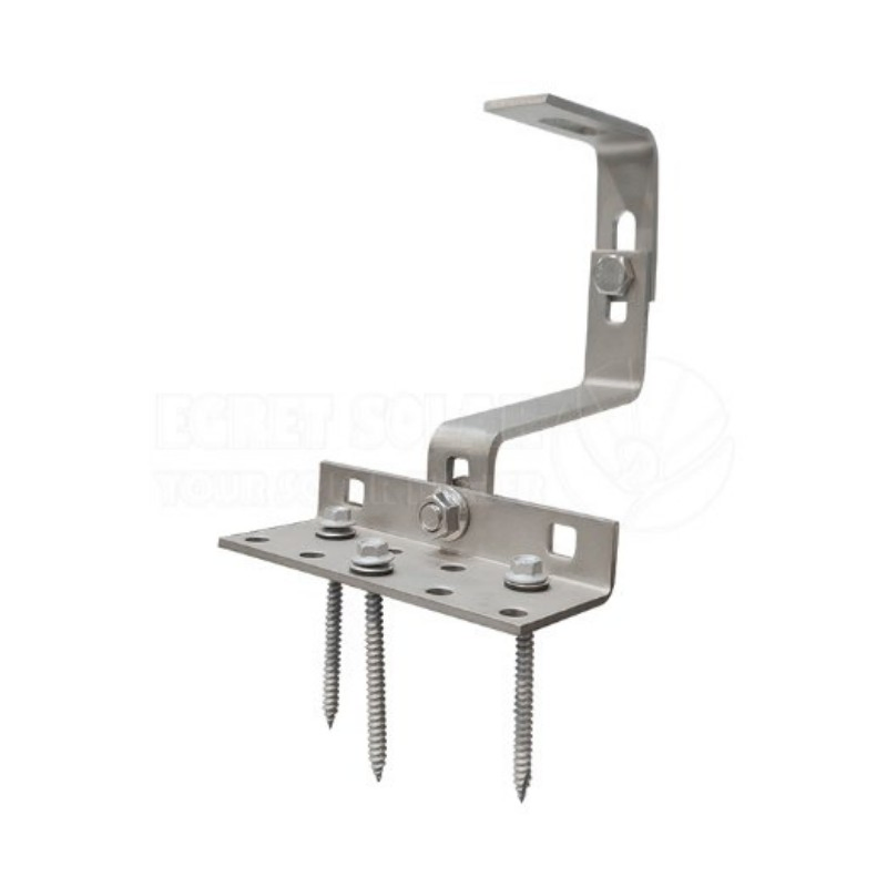 Adjustable Solar Roof Hook Panel Mount Bracket Mounting System