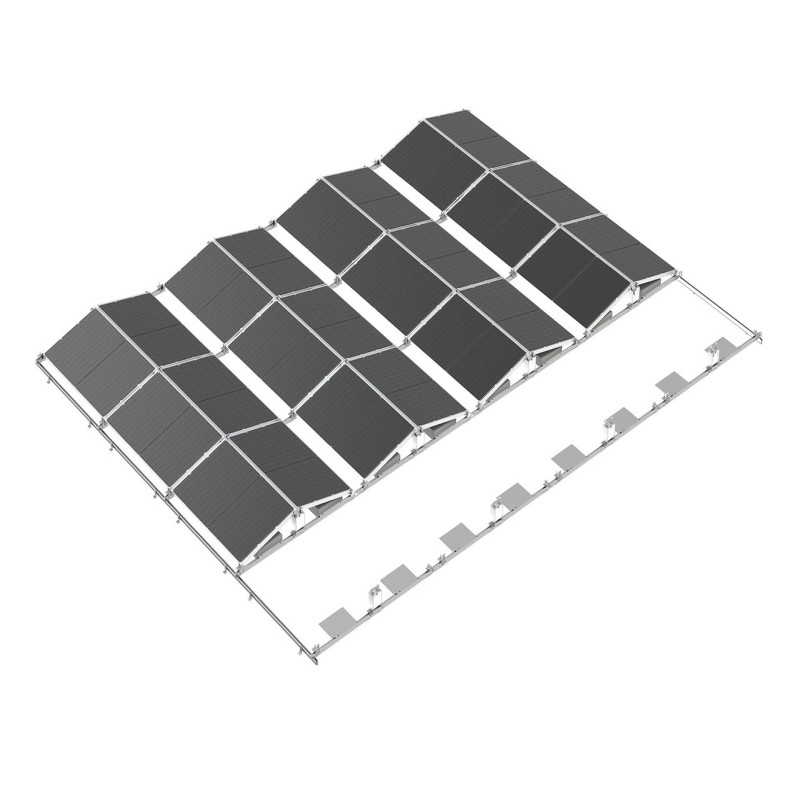 Heavy-Duty Aluminum Solar Panel Mounting Bracket for off-Grid Use