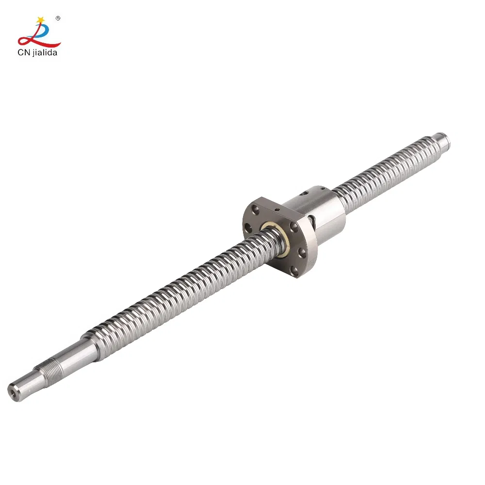 Ballscrew Assembly Linear Motion Manufacturer C5 C7 Precision Rolled Ground Ball Screw (4mm-100mm) with Nut Tbi Size Miniature/Big Lead for CNC Router