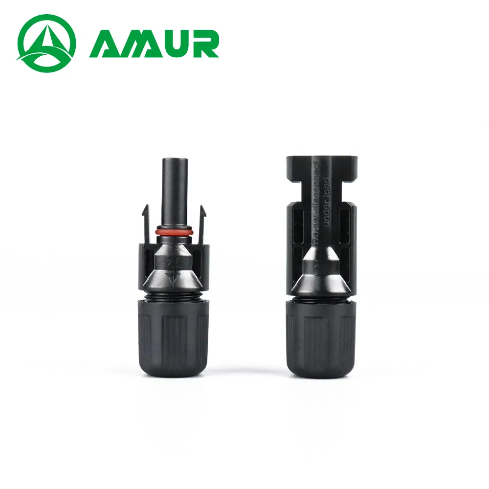 Amul 1000V 30A Female Male Cable Connector Mc4 Solar Connectors
