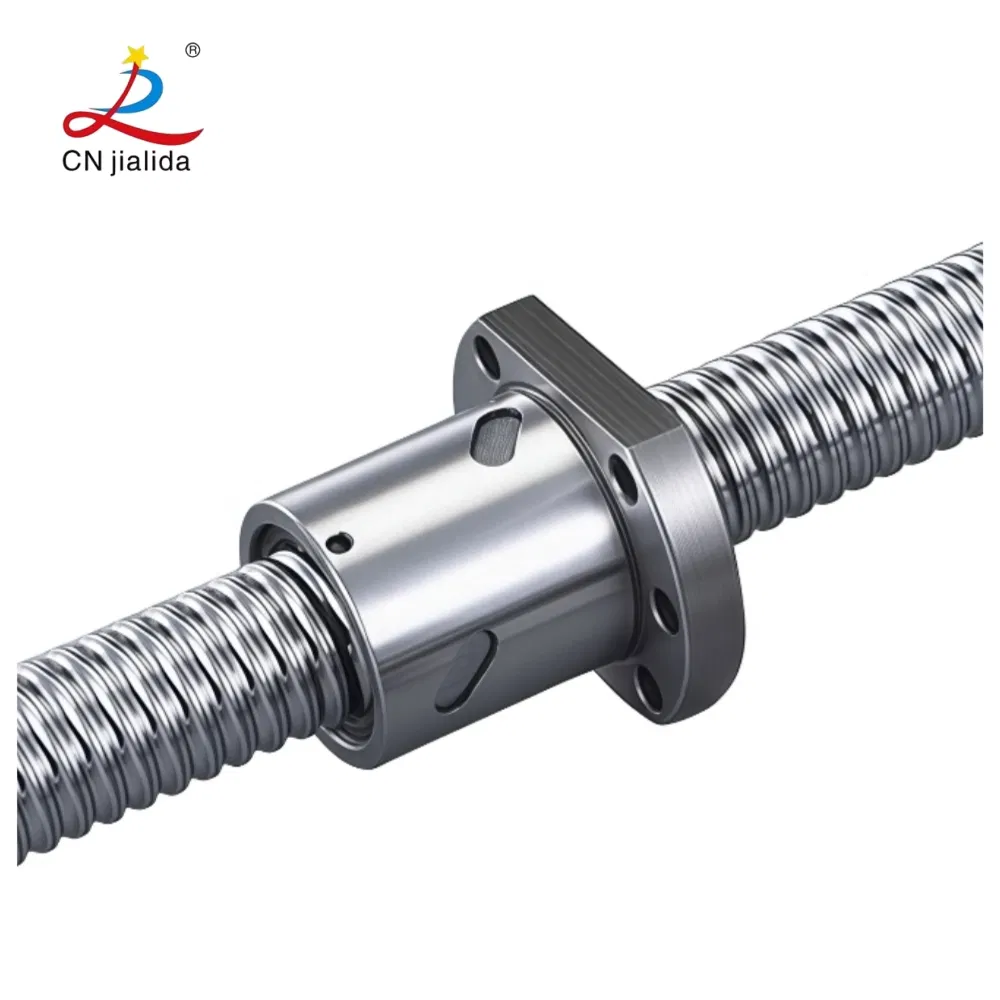 Ballscrew Assembly Linear Motion Manufacturer C5 C7 Precision Rolled Ground Ball Screw (4mm-100mm) with Nut Tbi Size Miniature/Big Lead for CNC Router